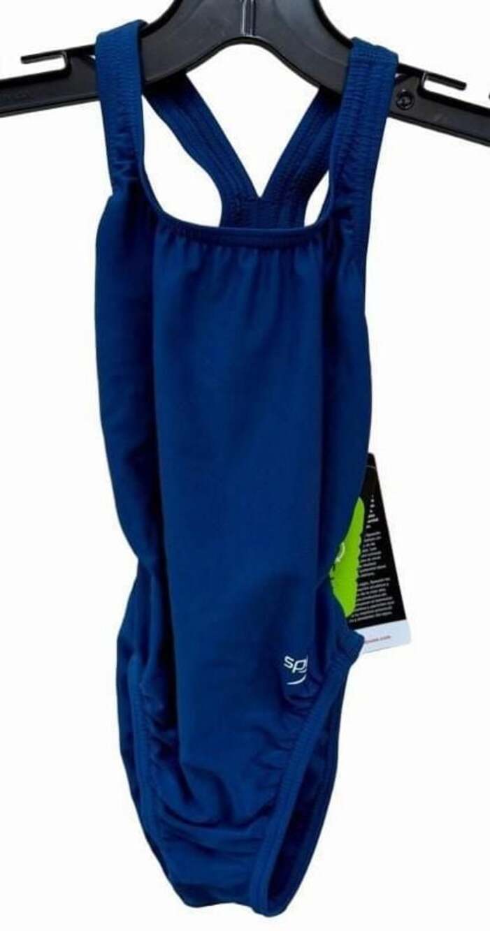 Speedo Pro LT One Piece Swimsuit Navy Blue Size 20